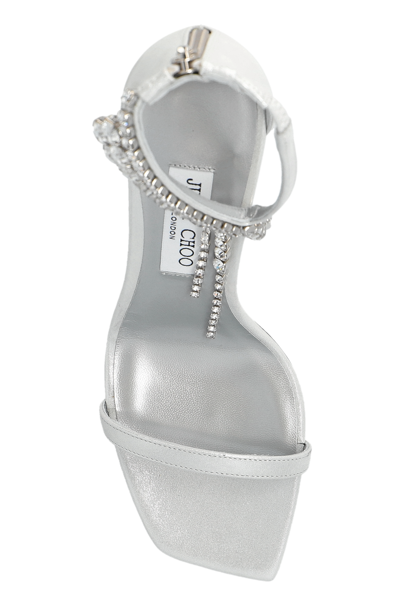 Silver Heeled sandals `Verity` Jimmy Choo - Vitkac AS